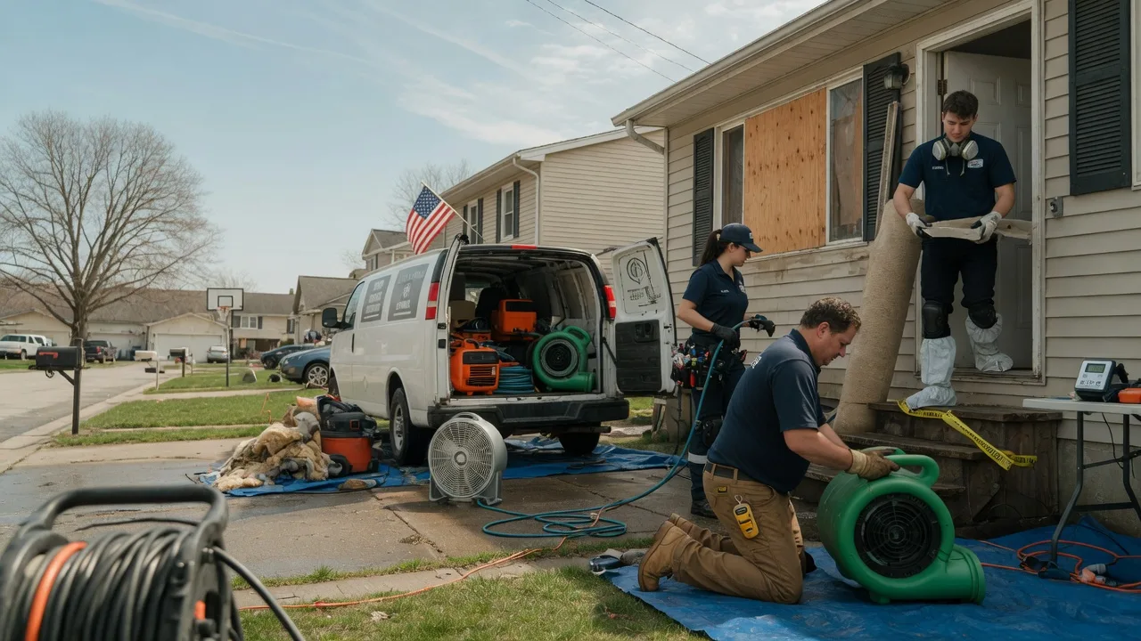 Water Damage Restoration in Pottsville, AR near me